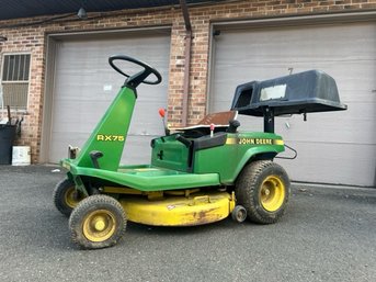 John Deere RX 75 Riding Mower - For Parts / Repair