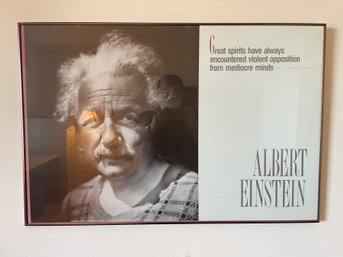 Albert Einstein Framed Poster