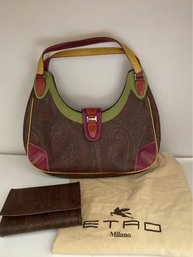 Etro Paisley Handbag & Wallet