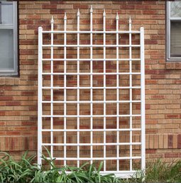 DuraTrel Winchester 57' X 96' White Vinyl Wall Trellis