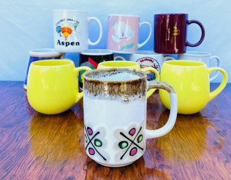 11 Assorted Coffee Mugs Vintage To Now