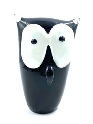 One Of A Kind Handblown Art Glass Owl