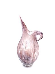 Intriguing Lilac/Lavender End Of Day's Hand-blown Pitcher