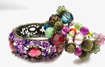 Artsy & Embellished Bracelet Pairing