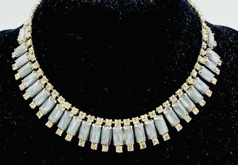 Incredible 1960's Style Rhinestone Necklace