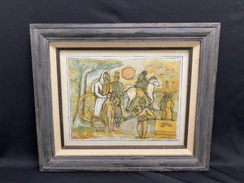 Signed & Framed Secondino Palumbo - The New Land, 1980