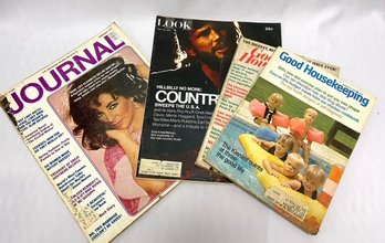 Grouping Of Magazines From 1970's