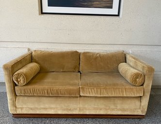 Vintage Mid Century W & J Sloane Sleek Low Profile Sofa