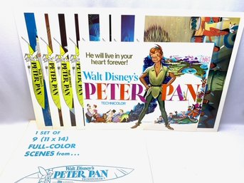 Collection Of 9 Color Scenes From Peter Pan