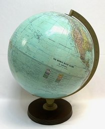 Vintage Revolving Repogle 12' Diameter World Book Globe