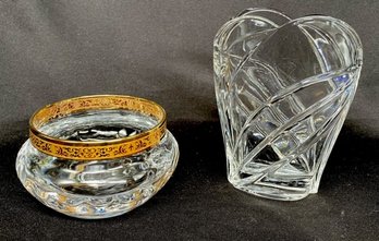 2 Beautiful Lenox Crystal/glass Pieces