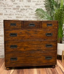 Lillian August 6 Drawer Antique Wood Chest - Orig. $3200.00