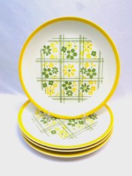 Set Of 4 Andre Amiche For Decostore Dinner Plates