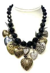 Lovely Heart Shaped Charm Style Necklace