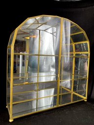 Fabulous Brass & Glass Display Cabinet