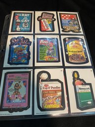 10 Topps Wacky Packages Sticker Cards From 1991