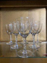 Vintage Astrid By Seneca Wine Glasses