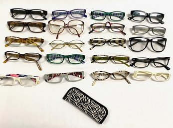 Large Grouping Of 'readers' & Eyeglasses