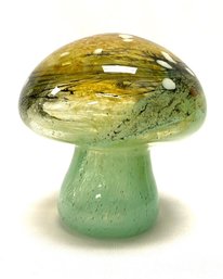 Fantastic Hand-blown Art Glass Mushroom