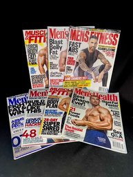 2017 Back Issues Of Men's Health & Muscle Fitness Magazines
