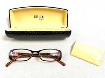 Helium Paris Reader Eyeglasses W/ Case & Unopened Cloth