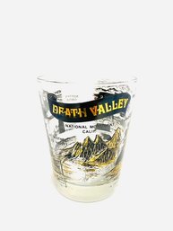 Vintage Collectable Death Valley Souvenir Double Old Fashioned Glasses
