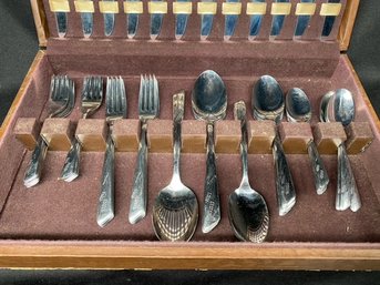 Vintage Silco Stainless Flatware - Service For 12