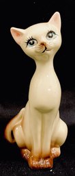 Vintage Adorable Ceramic Cat Figurine