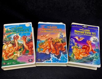 Vintage Land Before Time VHS Movies