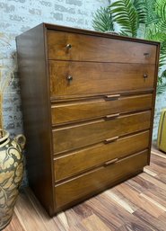 Vintage American Of Martinsville 6 Drawer Chest