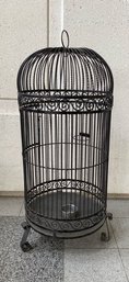 Amazing Wrought Iron Birdcage