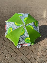 Vintage Promotional Beef Eater Summer Gin Beach Umbrella