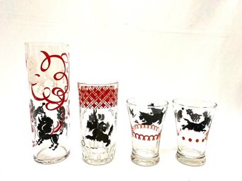 Mid Century Glassware - For The Love Of Dogs!