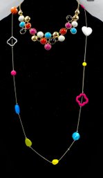 Colorful Fashion Necklace Pairing