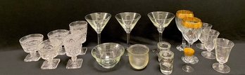 Assortment Of Misc. Vintage Glass & Crystal - Group B