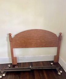 A Solid Wood Queen Headboard