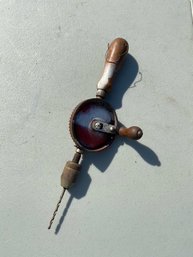 Vintage Woodworking Hand Drill