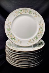 Vintage Dogwood Dinner Platter By Embassy - Vitrified China
