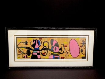 Joan Miro Signed Lithograph Numbered 2 Of 100