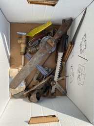 Mystery Box Of Assorted Tools/workshop Items