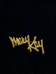 Vintage Mary Kay Goldtone Sales Rep Brooch