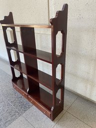 Vintage Bombay Knick Knack Rack W/ 2 Drawers