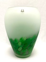 Gorgeous Tarnowiec Of Poland Art Glass Vase