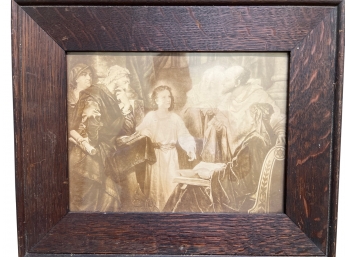 Framed Religious Print