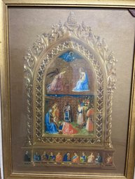 Framed Religious Print