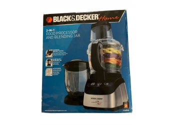 Black And Decker Food Processor/blender-new In  Sealed Box