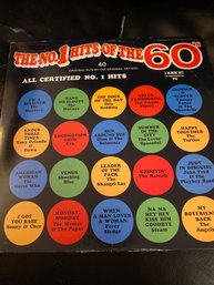 The No. 1 Hits Of The 60s - Three Albums (cover Has Split Seam)