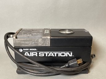 A Black & Decker Air Station Air Pump