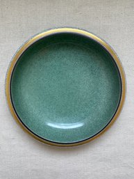 Royal Copenhagen 1960s Denmark 9.75x2in Fine Ceramic Crackle Bowl Chip Free Clean Beautiful