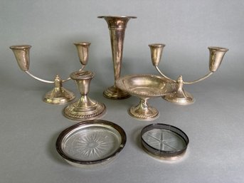 Sterling Silver Lot, All Weighted Pieces